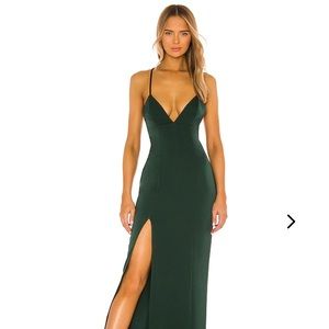 Lovers and Friends Green long dress